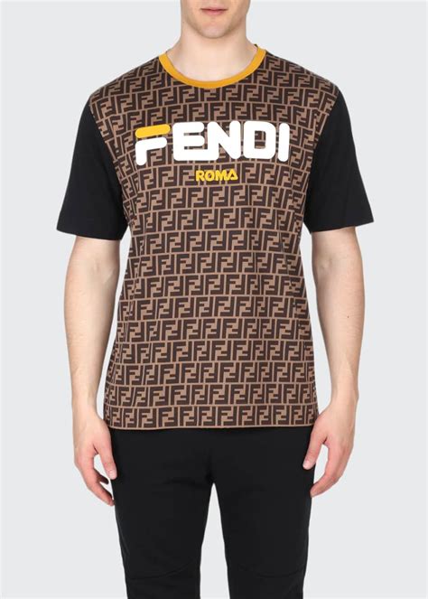 fendi clothing logo|fendi graphic tees.